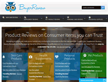 Tablet Screenshot of buyerreview.com